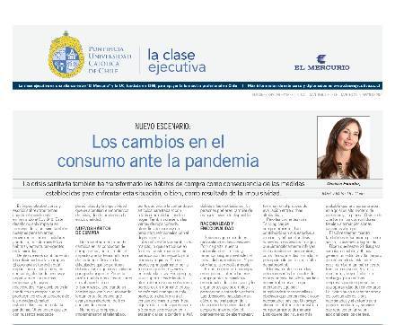 cambios en el consumo, pandemia