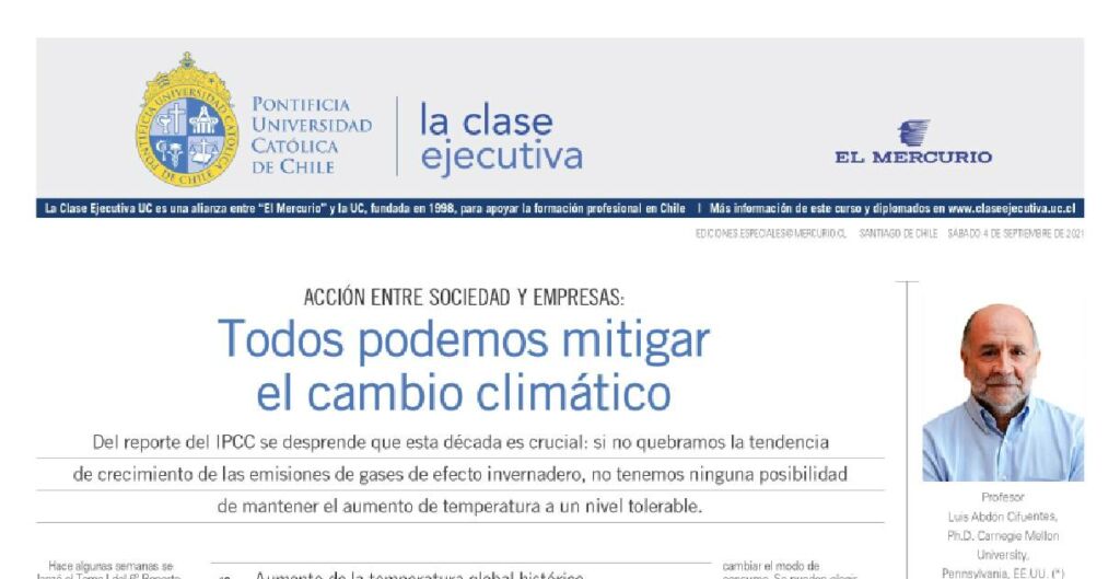 Cambio climatico, reporte del IPCC