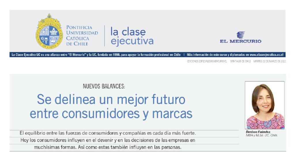 consumidores, marcas, curso comportamiento y experiencia del consumidor Clase Ejecutiva UC