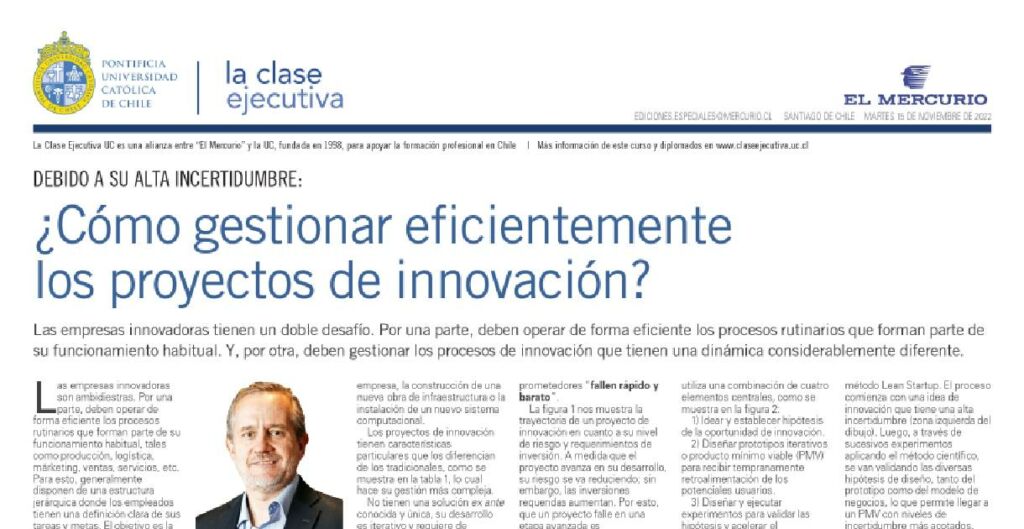 proyectos de innovación, innovación